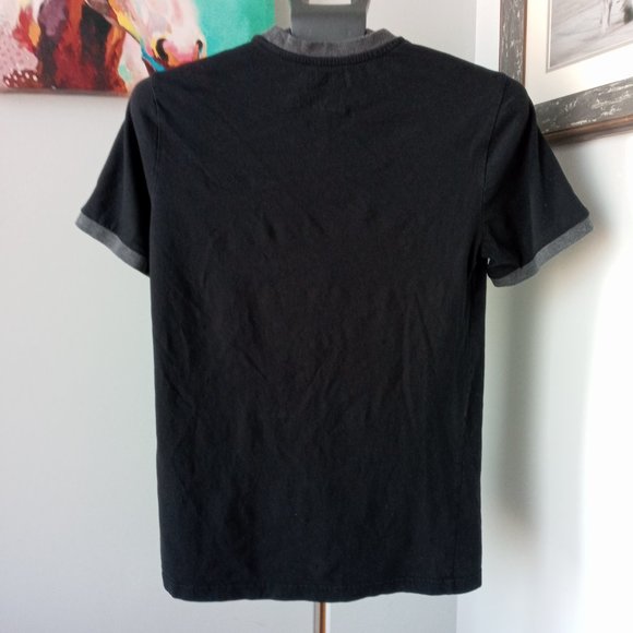 Cheech & Chong’s UP IN SMOKE black  Ringer T Shirt size small - Picture 2 of 7